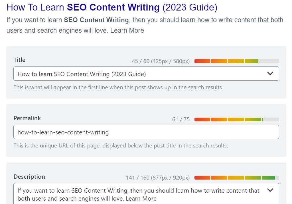 How to Learn SEO Content writing